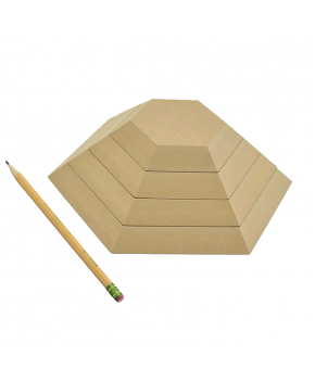 GR Pottery Forms - Hexagon Stack Pack (4-Piece) GR Pottery Forms - Hexagon Stack Pack (4-Piece)