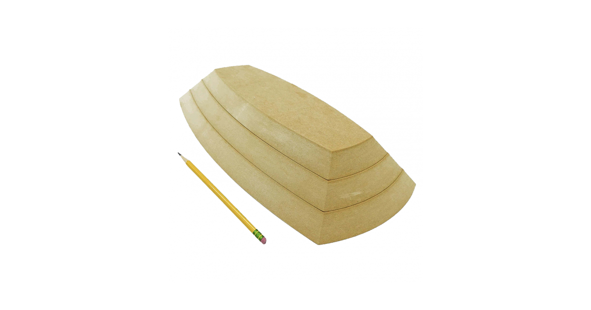 GR Pottery Forms - Spherical Rectangle Stack Pack (3-Piece)