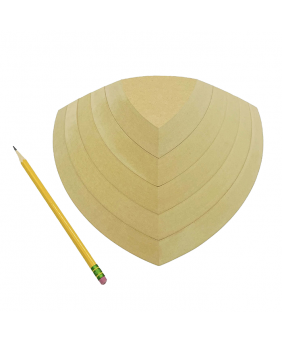 GR Pottery Forms - Spherical Triangle Stack Pack (5-Piece)