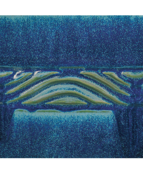 Amaco Potter's Choice Glaze – Tuscan Blue (16 oz)