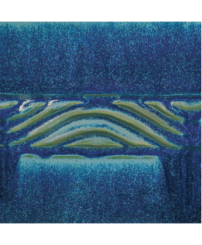 Amaco Potter's Choice Glaze – Tuscan Blue (16 oz)