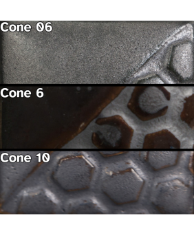 Mayco Elements™ Glaze – Burnished Steel (4 oz)