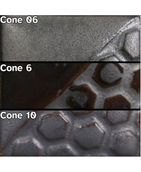 Mayco Elements™ Glaze – Burnished Steel (4 oz)