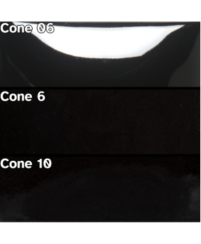 Mayco Foundations® Glaze – Black (4 oz)