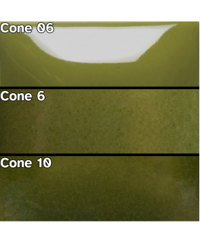 Mayco Foundations® Glaze – Olive Green (4 oz)