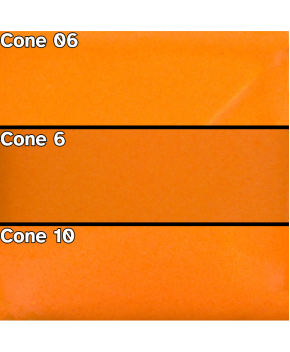 Mayco Foundations® Glaze – Pumpkin Orange (4 oz)