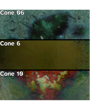 Mayco Jungle Gems™ Glaze – Peacock Green (4 oz)