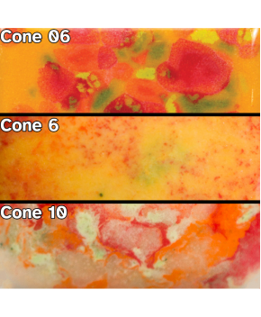 Mayco Jungle Gems™ Glaze – Sassy Orange (4 oz)