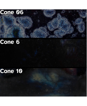 Mayco Jungle Gems™ Glaze – Obsidian (4 oz)