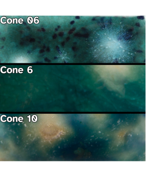 Mayco Jungle Gems™ Glaze – Bloomin' Blue (4 oz)