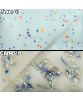 Mayco Stoneware Glaze – Baby Blue Speck (16 oz)