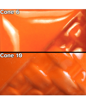 Mayco Stoneware Glaze – Orange Gloss (16 oz)