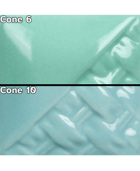 Mayco Stoneware Glaze – Aqua Gloss (16 oz)