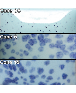 Mayco Speckled Stroke & Coat® Glaze – Speckled My Blue Heaven (8 oz)