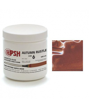 PSH Cone 6 Glaze – Autumn Rustle Gloss (500 ml) PSH Cone 6 Glaze – Autumn Rustle Gloss (500 ml)