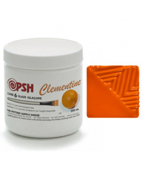 PSH Cone 6 Glaze – Clementine Gloss (500 ml) PSH Cone 6 Glaze – Clementine Gloss (500 ml)