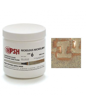 PSH Cone 6 Glaze – Nickelous Nickelby (500 ml)