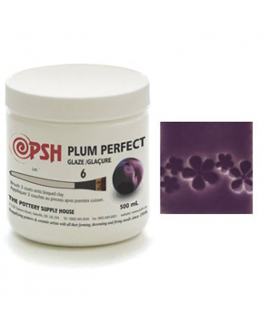 PSH Cone 6 Glaze – Plum Perfect Gloss (500 ml) PSH Cone 6 Glaze – Plum Perfect Gloss (500 ml)