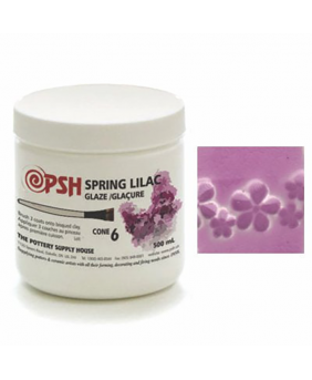PSH Cone 6 Glaze – Spring Lilac Gloss (500 ml)