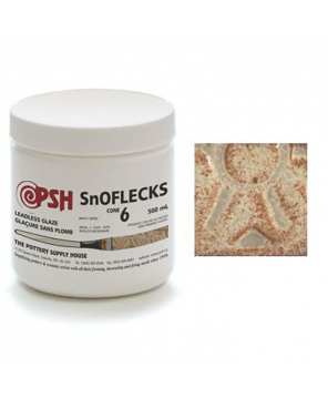 PSH Cone 6 Glaze – Snoflecks Gloss (500 ml) PSH Cone 6 Glaze – Snoflecks Gloss (500 ml)