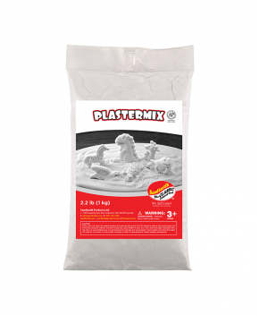 Sandtastik® PLASTERMIX Plaster of Paris, Arctic White, 2.2 lb (1 kg) Sandtastik® PLASTERMIX Plaster of Paris, Arctic White, 2.2 lb (1 kg)