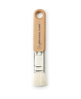Xiem Short Cut Goat Hair Glaze Brush, 0.75" (GB-075)