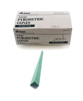 Orton Large Pyrometric Cones – Cone 5, 50-Pack