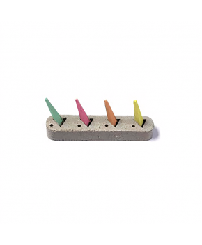 Orton 4-Hole Cone Plaque, Small