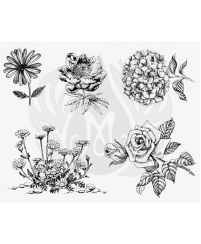 Mayco Designer Silkscreen - Flowers 3, XL Mayco Designer Silkscreen - Flowers 3, XL