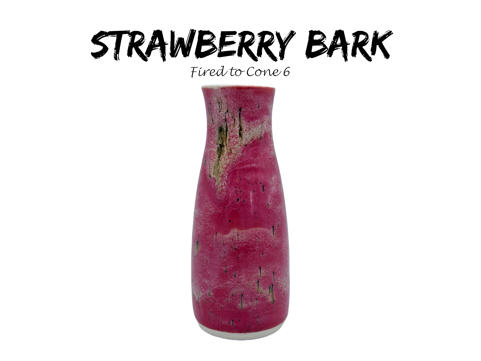 Featured Glaze Combination - Strawberry Bark