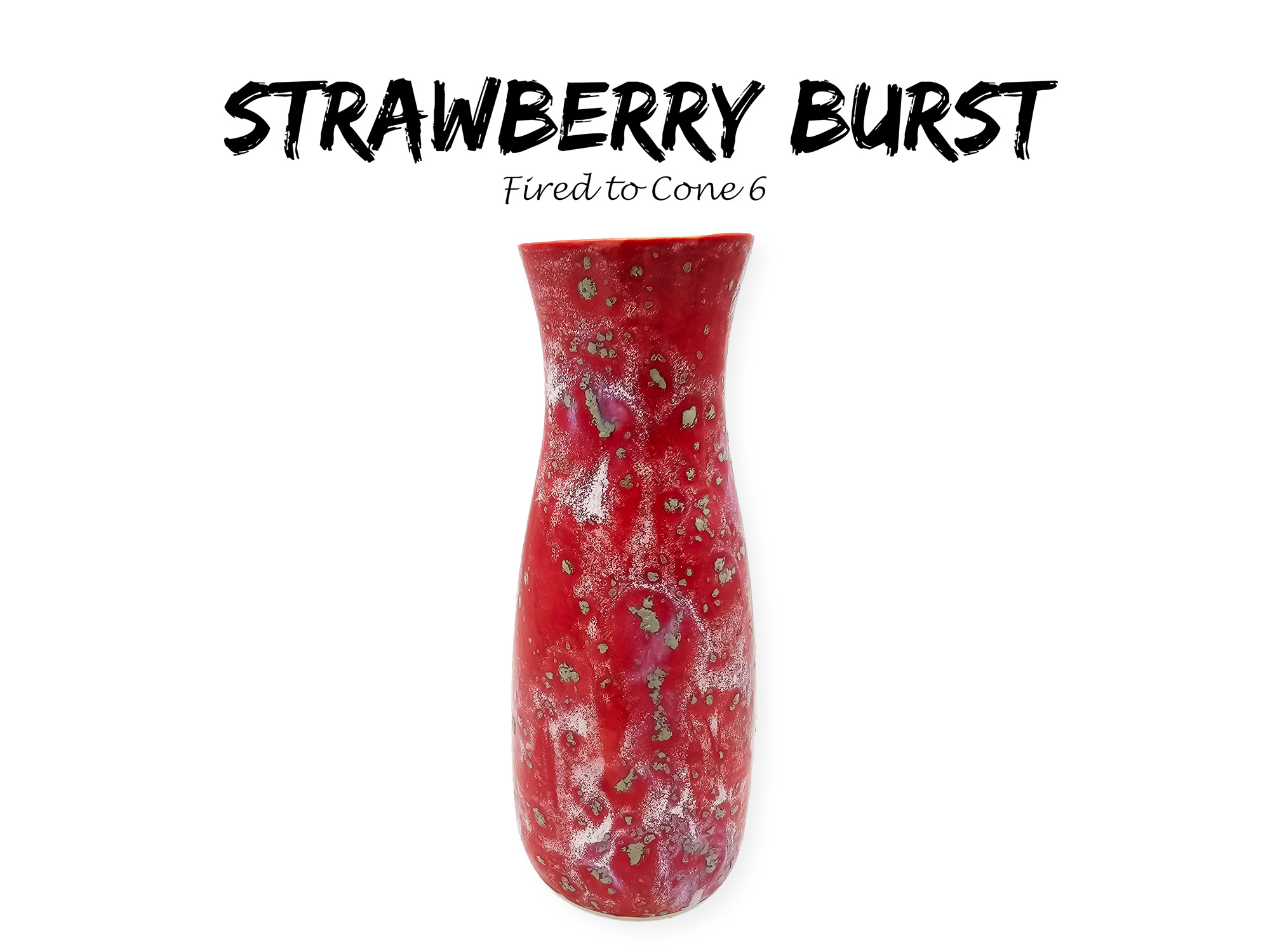 Featured Glaze Combination - Strawberry Burst Featured Glaze Combination - Strawberry Burst