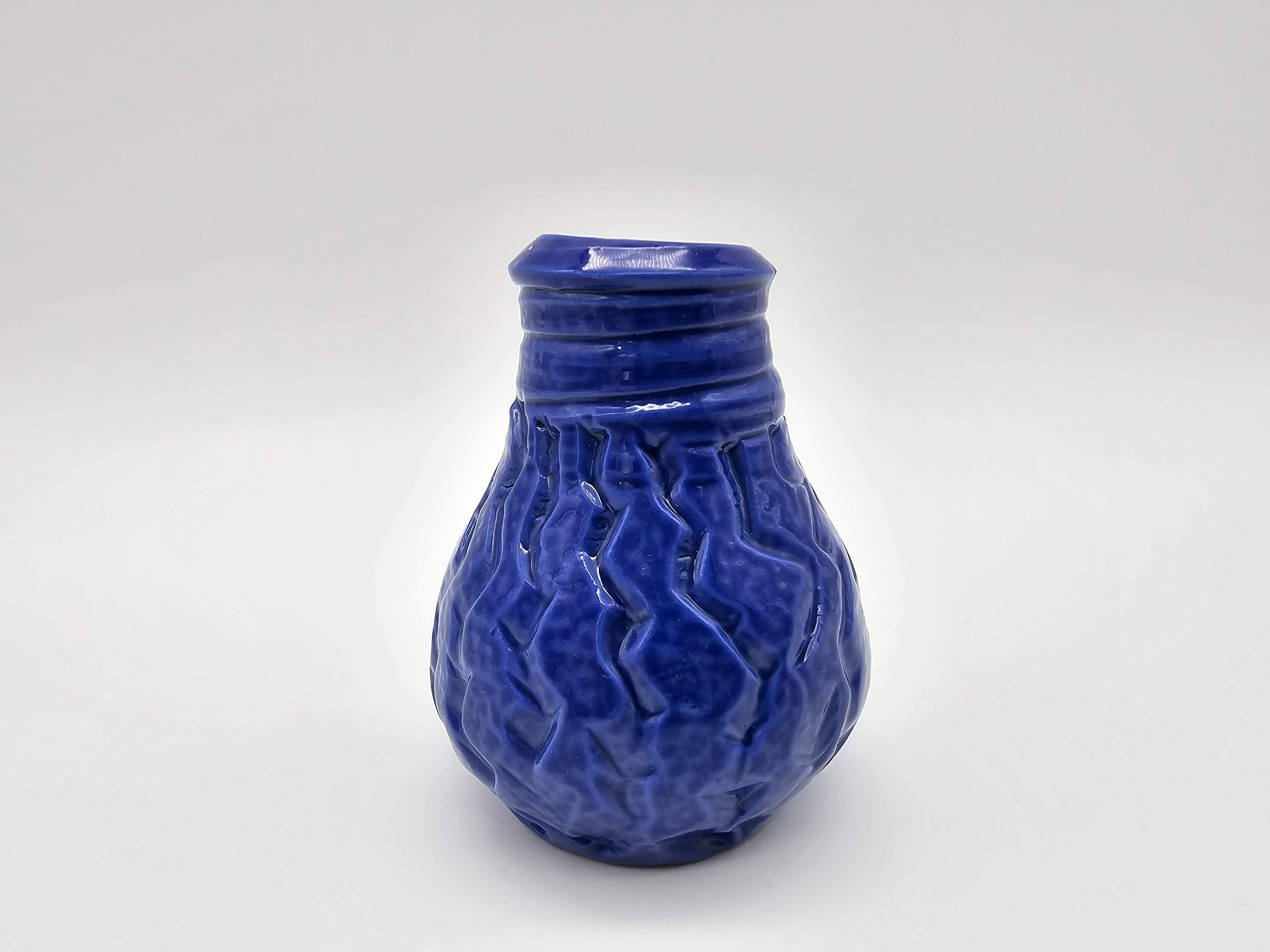 Upsala Blue Vase - Created by Cynthia Bringle