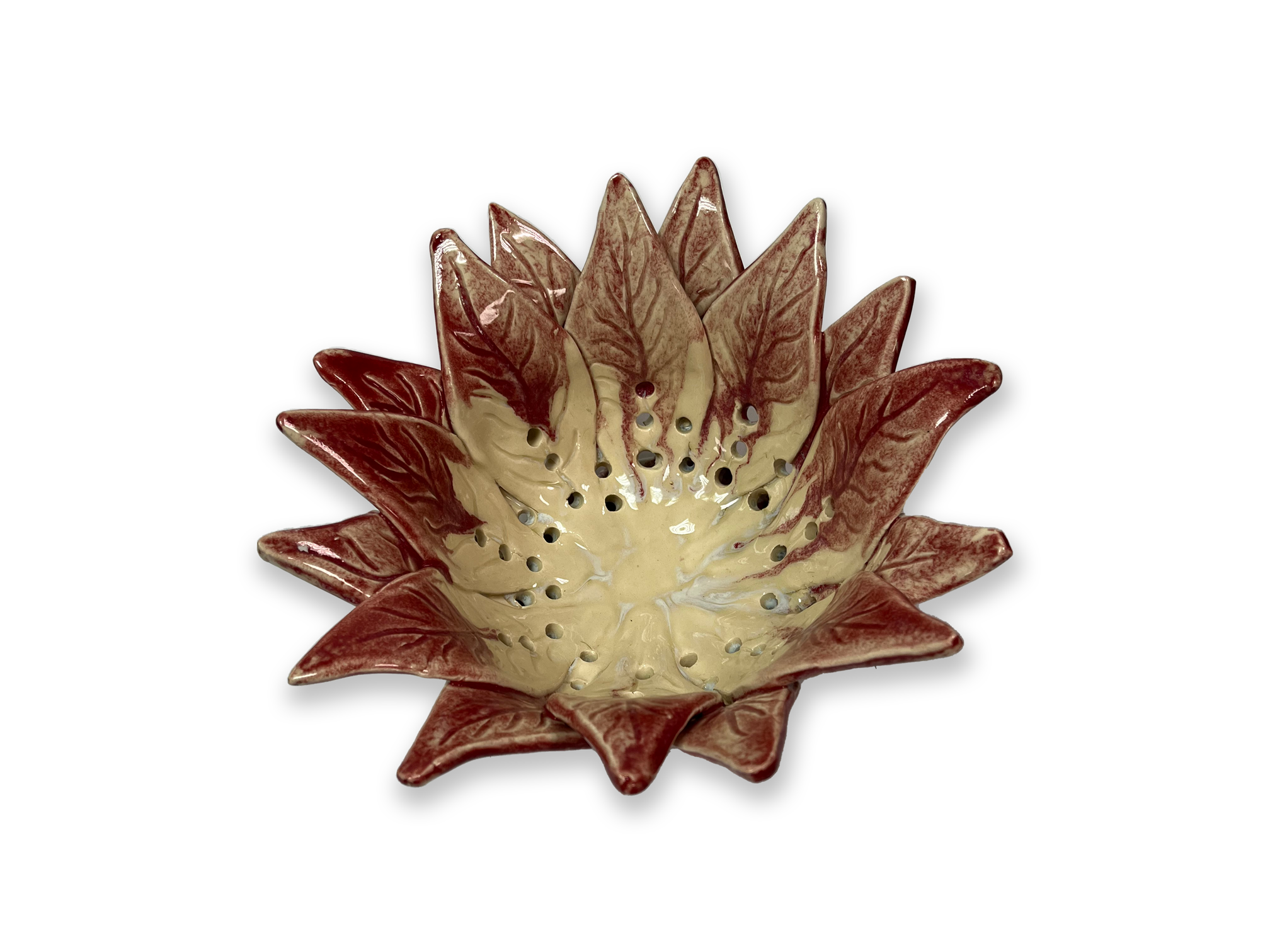 This magnificent berry bowl was carefully crafted and submitted by Bert Sabourin.