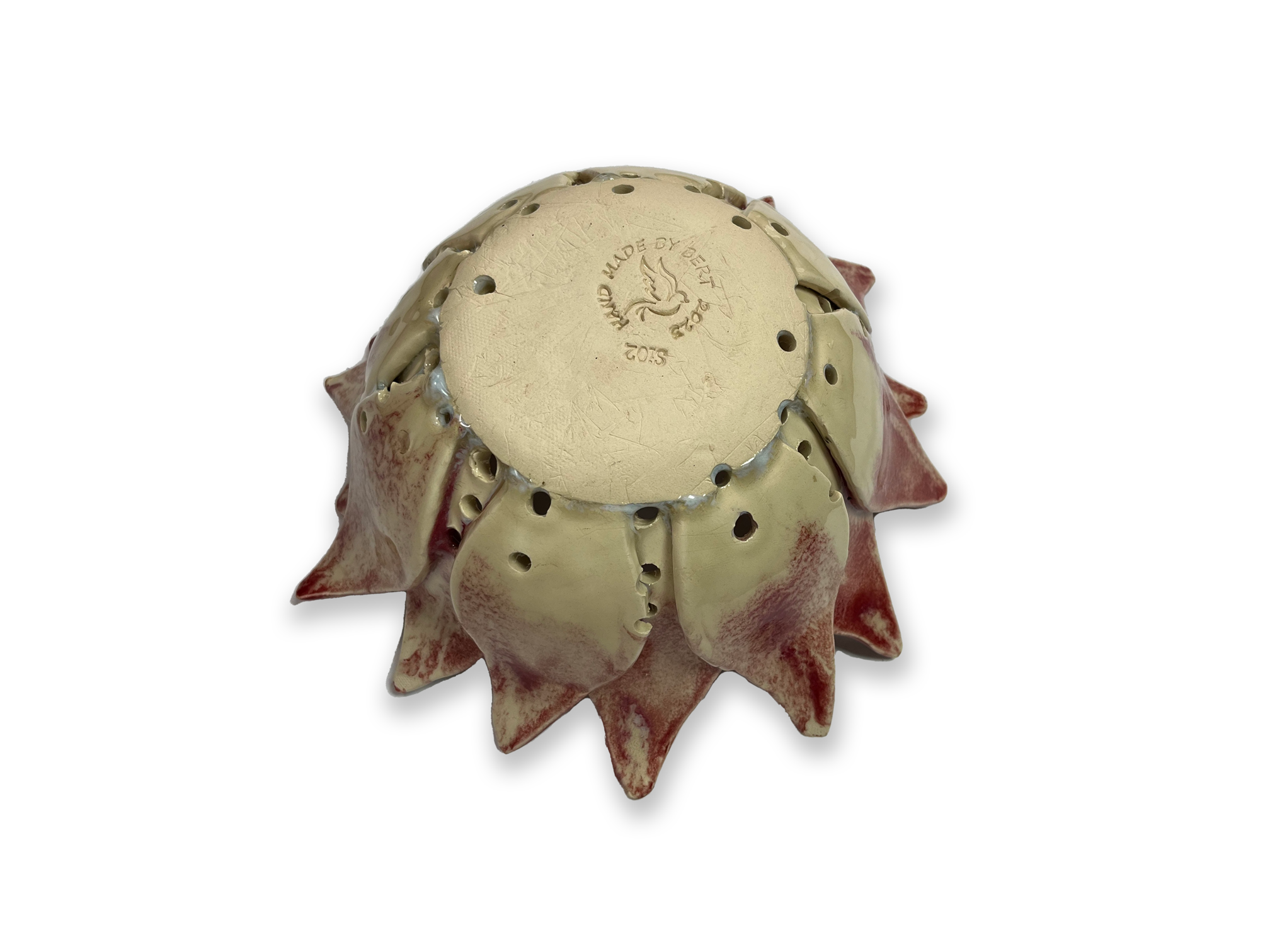 This magnificent berry bowl was carefully crafted and submitted by Bert Sabourin.