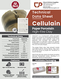 Cellulain Paper Porcelain