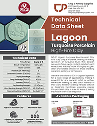 Lagoon Turquoise Porcelain