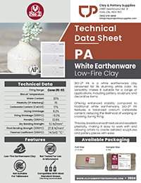 PA White Earthenware