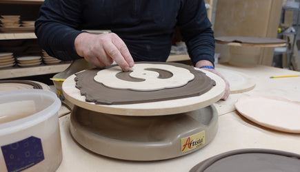 How to Precut a Slab using a Rim Template