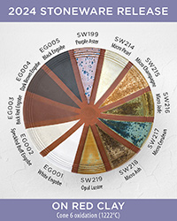 2024 New Glazes - Red Clay