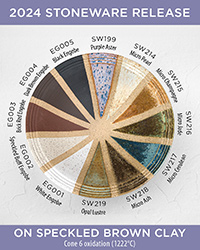 2024 New Glazes - Speckled Brown Clay