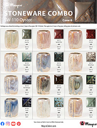 SW110 Oyster Glaze Combinations