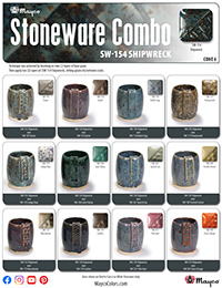 SW154 Shipwreck Glaze Combinations