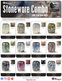 SW156 Galaxy Glaze Combinations