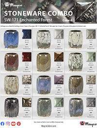 SW171 Enchanted Forest Glaze Combinations