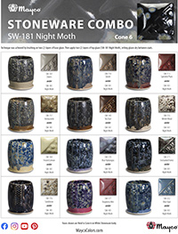 SW181 Night Moth Glaze Combinations