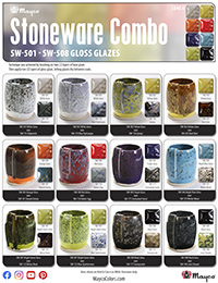 SW501-SW508 Gloss Glaze Combinations